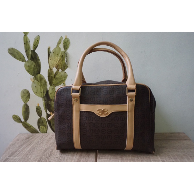 (PRELOVED) Hand Bag | Esquire | Coklat Tua