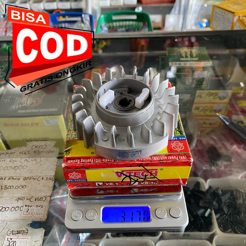 FLYWHEEL/MAGNET PLASTIK 5200-5800 CHAINSAW MINI