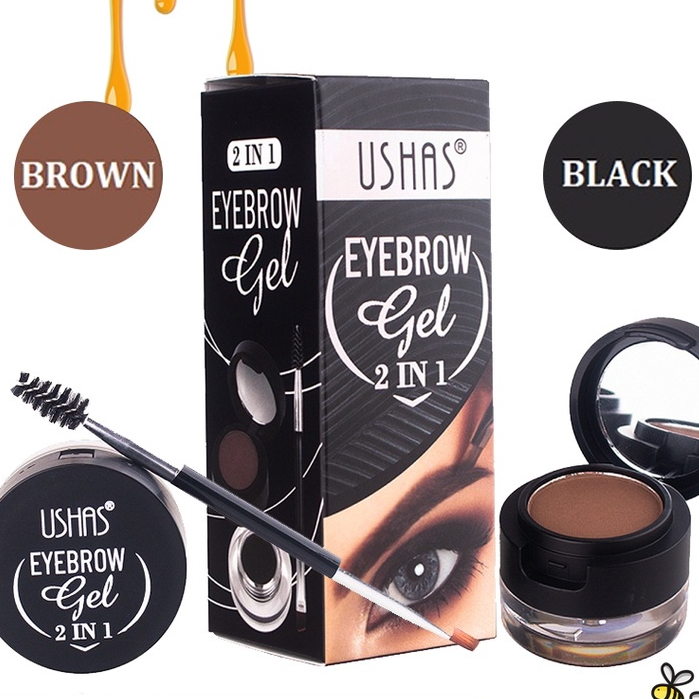 EYEBROW GEL USHAS 2IN1