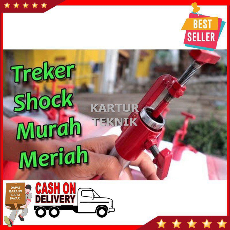 TREKER SHOCK DEPAN 3 PIN UNIVERSAL BEBEK MATIC MOGE DLL