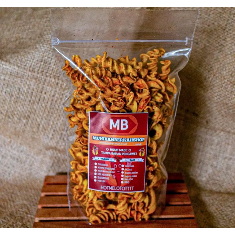 

makroni spiral pedas mantul 250gr