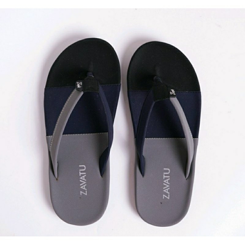 MK X 032Black Sandal Big Size Pria 44-45-46-47-48-49 Jepit Cowok Remaja Super Jumbo Ukuran Besar/ Jepit Men Style IMPORT