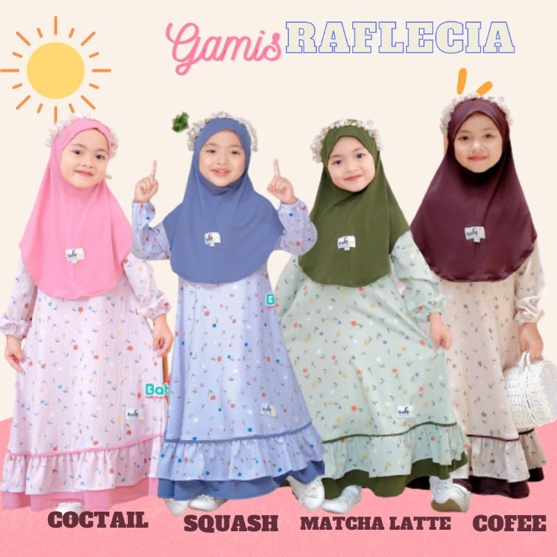 GAMIS ANAK PEREMPUAN RAFLECIA ORI BABYARA