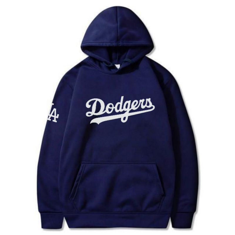 hoodie LA Dodgers navy - hoodie MBL - hoodie pullover dodgers