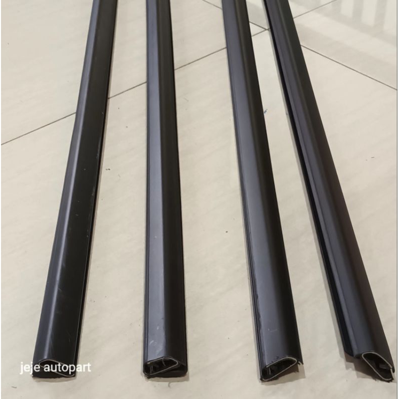 karet plipit pelipit pintu kaca luar HONDA JAZZ 2008 -2012 Original 1set