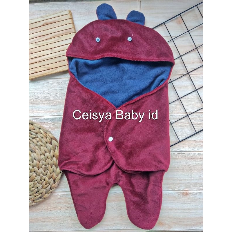 promo selimut bedong bayi lucu bisa buat berpergian berkendara