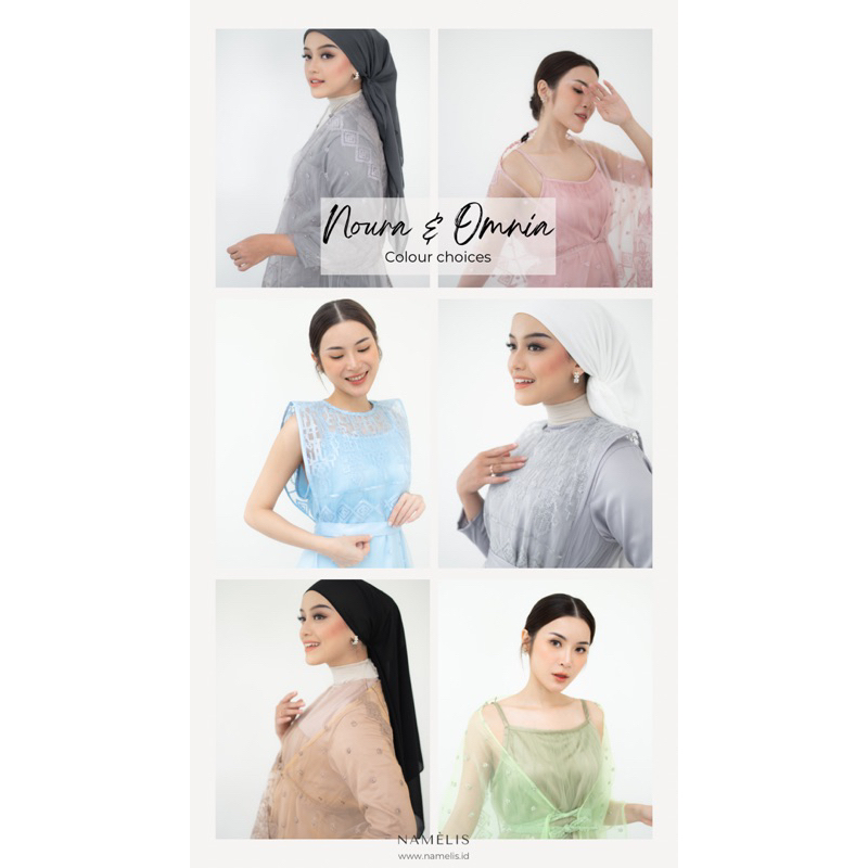 Omnia Dress by NAMÈLIS | Dress Kondangan/ Kaftan/ Baju Lebaran/ Outfit Idul Fitri/ Raya Collection/ Baju Hari Raya