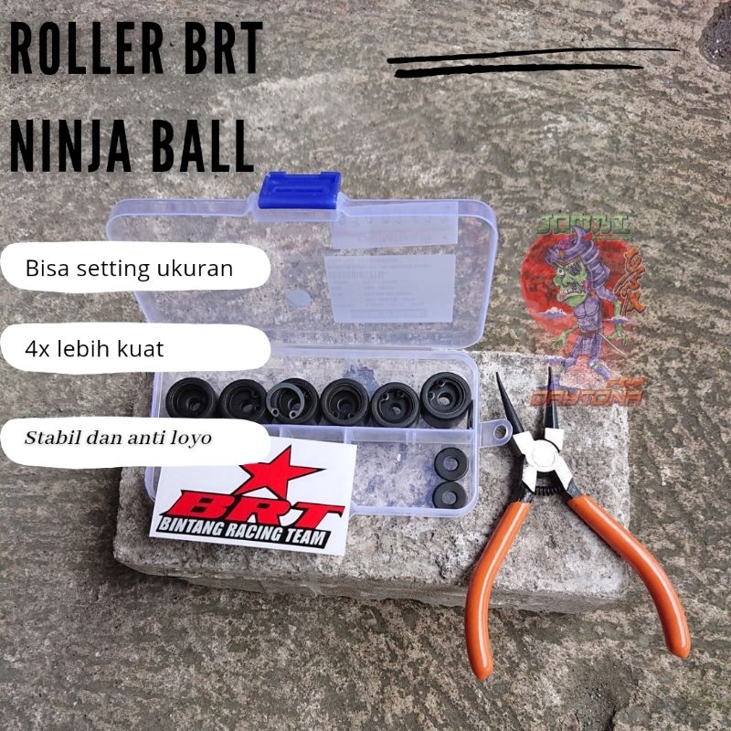 ROLLER BRT NINJA BALL VARIO125/150/160 PCX150/160 GENIO BEAT DELUXE SCOOPY2021UP BEATSTREET2020UP ADV150/160 SKY WAVE