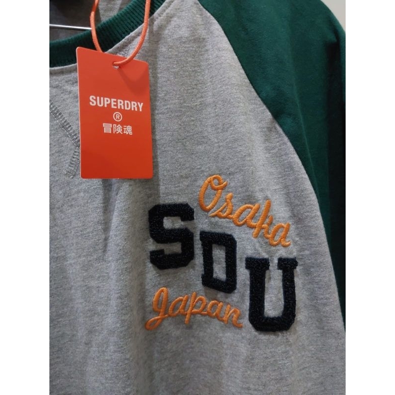 Superdry Original//Chenile Varsity Raglan tee/SUPERDRY