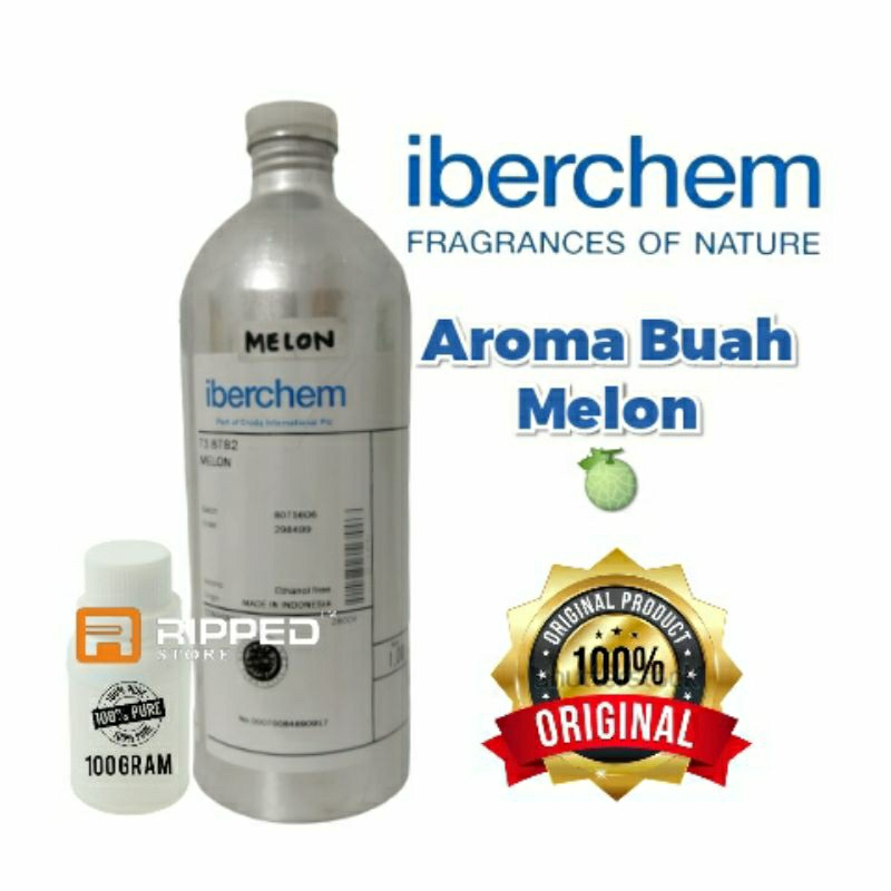 (100 ML) BIBIT PARFUM MURNI MELON BY IBERCHEM ORIGINAL