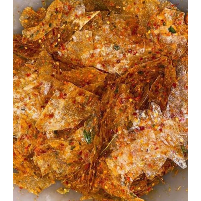 

Keripik kaca pedas daun jeruk