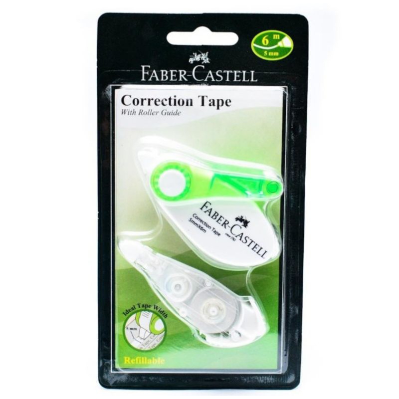 

Correction Tape Faber-Castell SR-506 ( Free Refill )