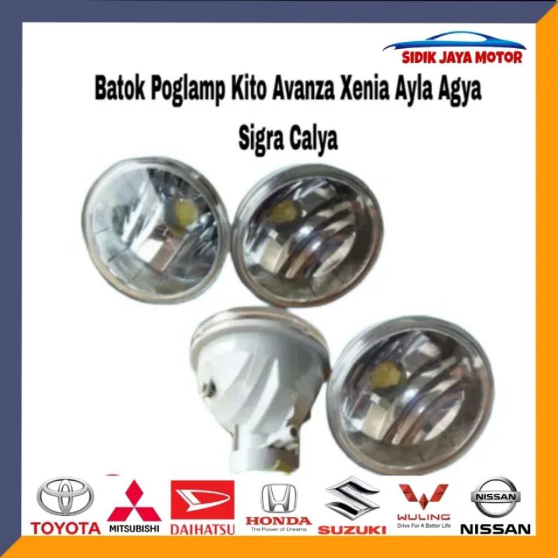 Poglamp Lampu Kabut Avanza Xenia Veloz ayla Agya sigra Calya Rush terios Original Koito kiri atau ka