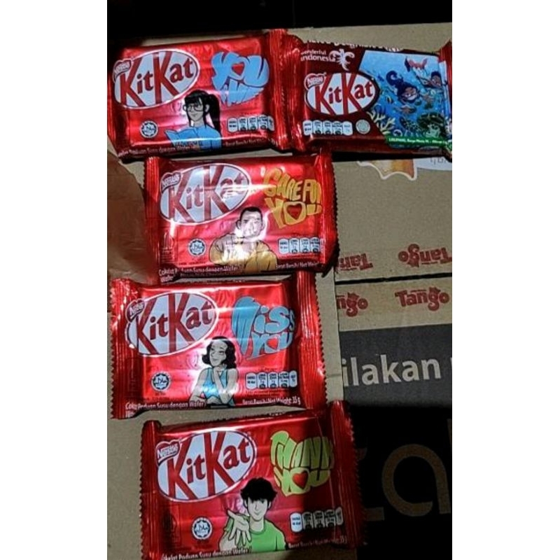 

Kit Kat 4F Wafer Chocolate 35 gr - Kit Kat Coklat