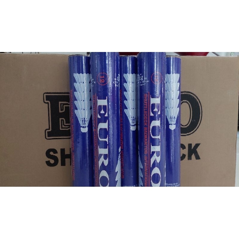 Shuttlecock Euro Biru Shuttlecock Badminton