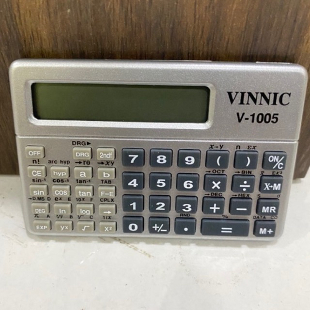 

kalkulator VINNIC V-1005/kalkulator scientivic/kalkulator sin cos tan/calkulator sekolah