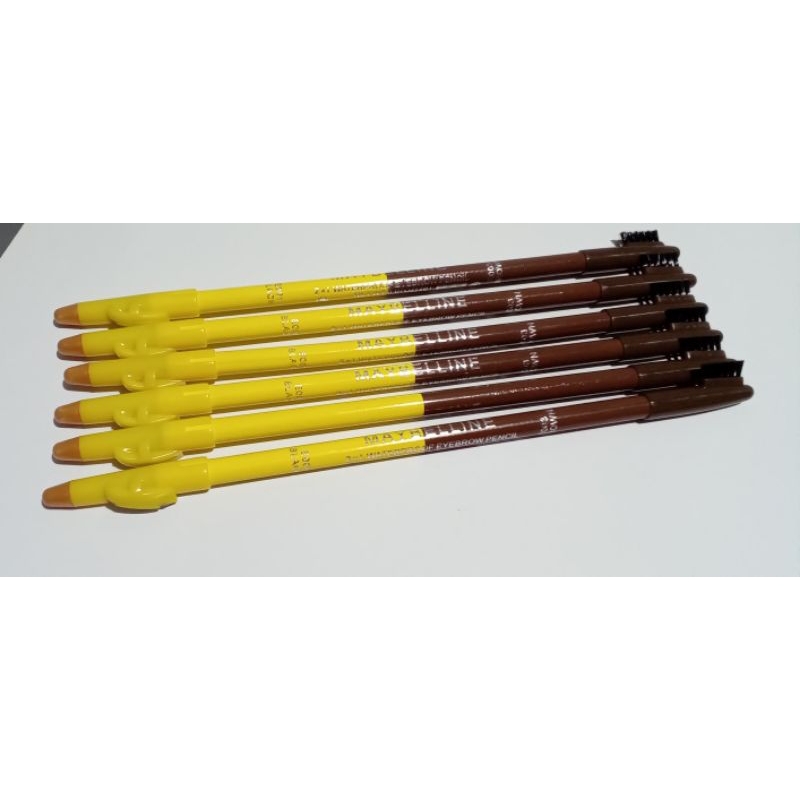 

PENSIL MAIBELINE 2 SISI COKLAT/HITAM (12PCS/LSN )