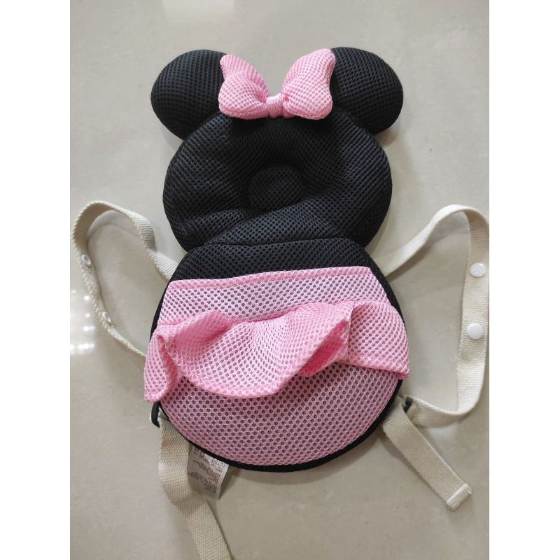 Preloved Pelindung Kepala Bayi Anti Bentur Belajar Jalan Ransel ORI Disney Minnie Mouse