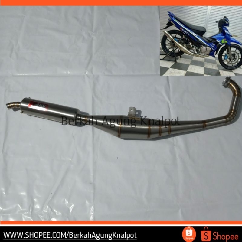 Knalpot Yamaha 125Z/125ZR/Knalpot Racing Yamaha 125Z/125ZR/Knalpot AHM Y125