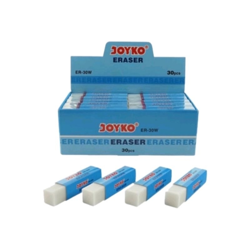 

ERASER Penghapus Joyko Tipe ER-30 W |Penghapus Pensil | Penghapus Karet