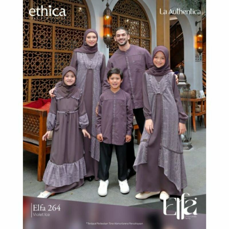 gamis terbaru ethica ELFA 264 VIOLET ICE