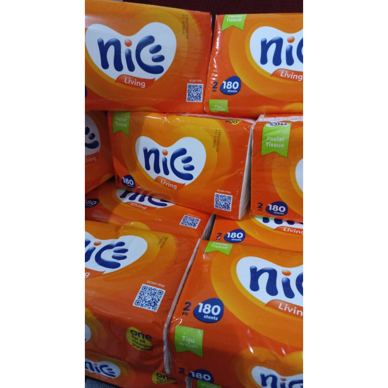 TISU NICE 180s Tissue Nice 180s facial tisu Nice