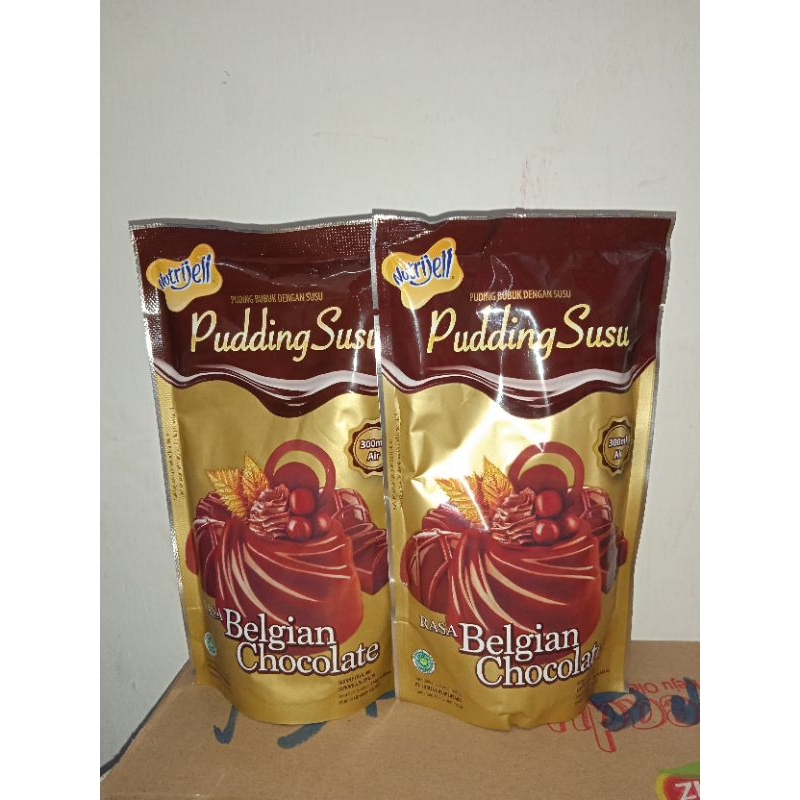 

Pudding nutrijel belgian coklat