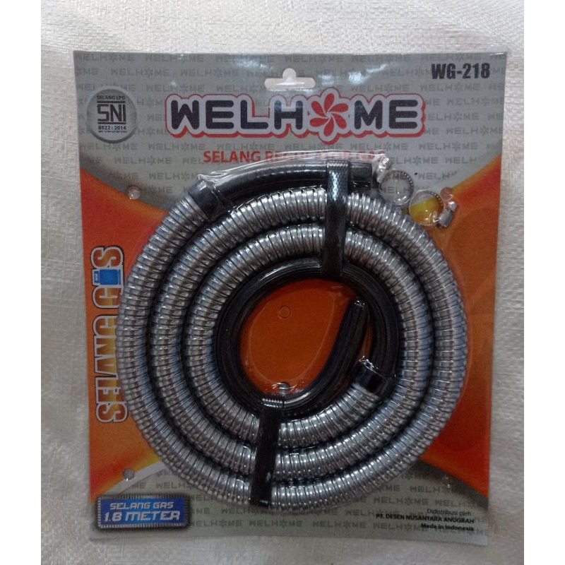 SELANG REGULATOR GAS WELHOME PANJANG 1,8METER