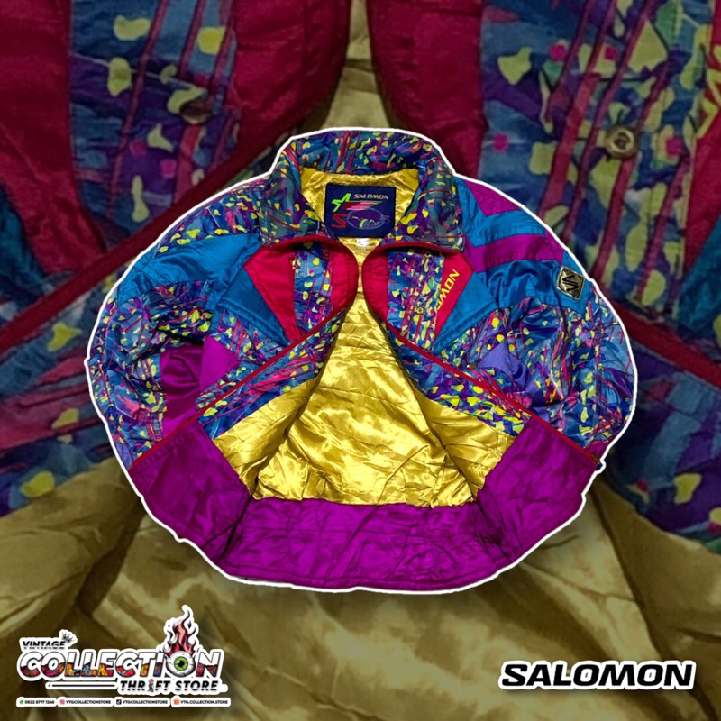 JAKET VINTAGE RACING SALOMON