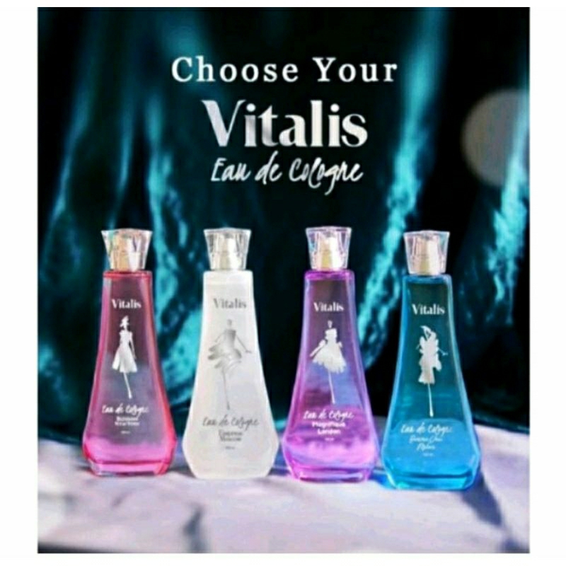 Vitalis Eau De Cologne/ Parfum wanita 100ml, 50ml