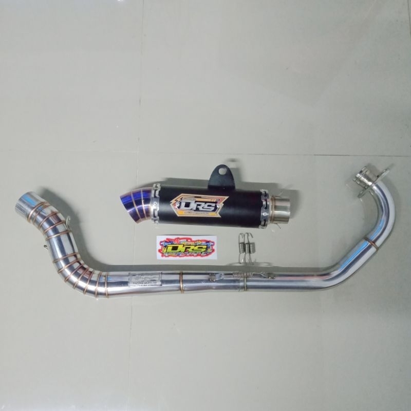 knalpot malaysia style mx king DRS racing exhaust