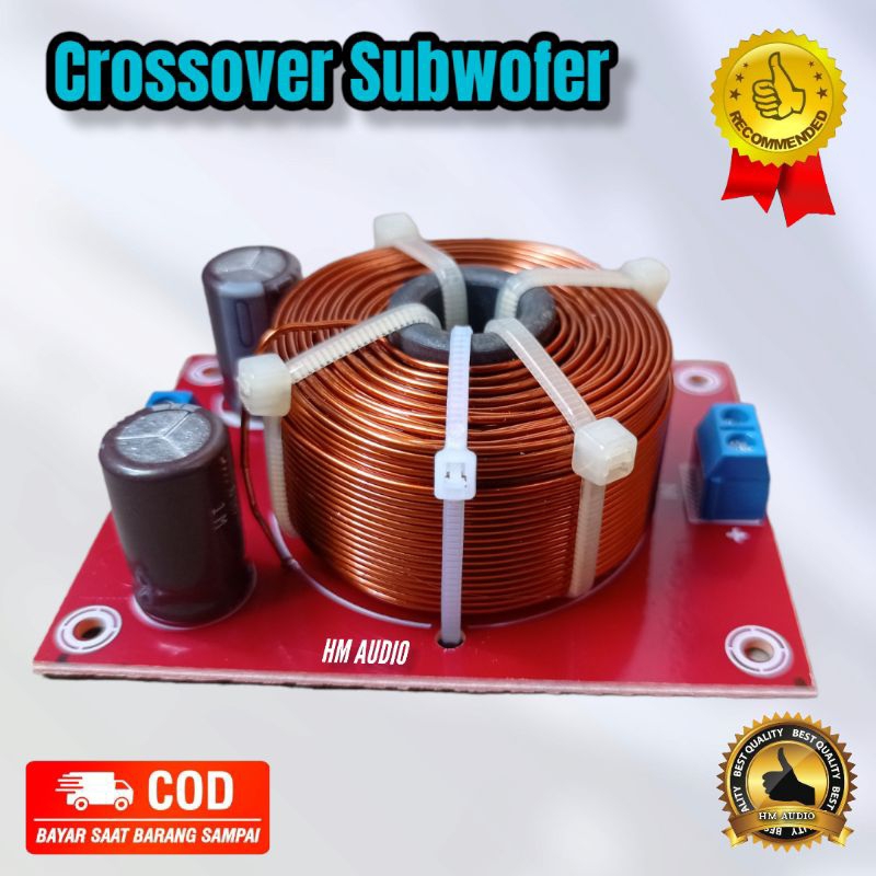Crossover Subwoofer pasif Filter Subwoofer