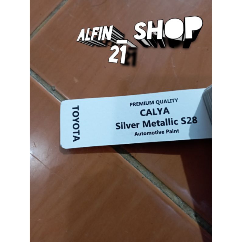 CAT SILVER METALLIC CALYA / SIGRA S28 CAT MOBIL TIYOTA