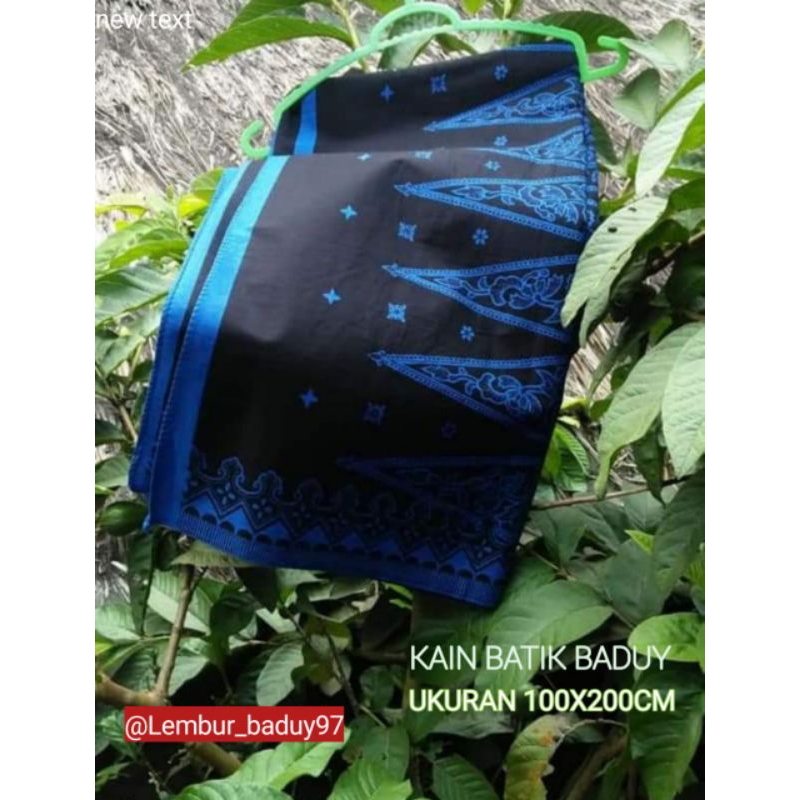 KAIN BATIK BADUY | kain batik khas baduy banten kain etnik baduy