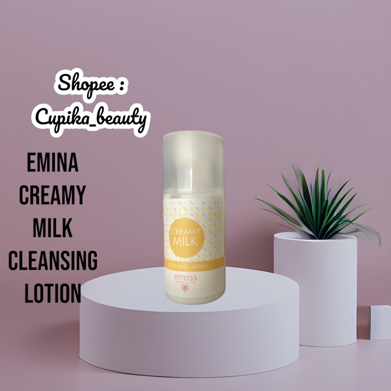 [up.x] Emina creamy milk cleansing lotion -- susu pembersih wajah emina