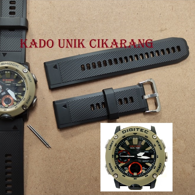 Tali Strap Pengganti Custom Untuk Jam Tangan Digitec DG-3094T DG3094 DG-3094 DG3094T DA-2094T DA2094