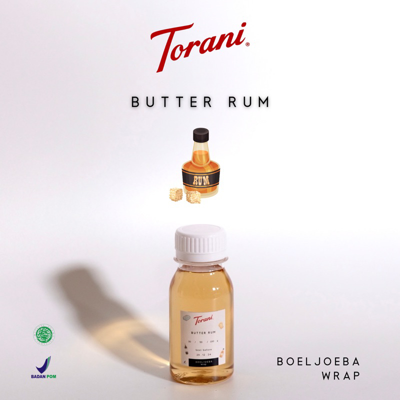 

Torani Butter Rum Syrup Repack [30, 50, 100] g