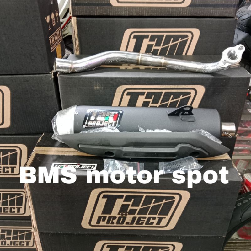 KNALPOT TZM PROJECT  MIO J/fino 115/GT 115/fino 115/ m3/soul GT125/fino 125.