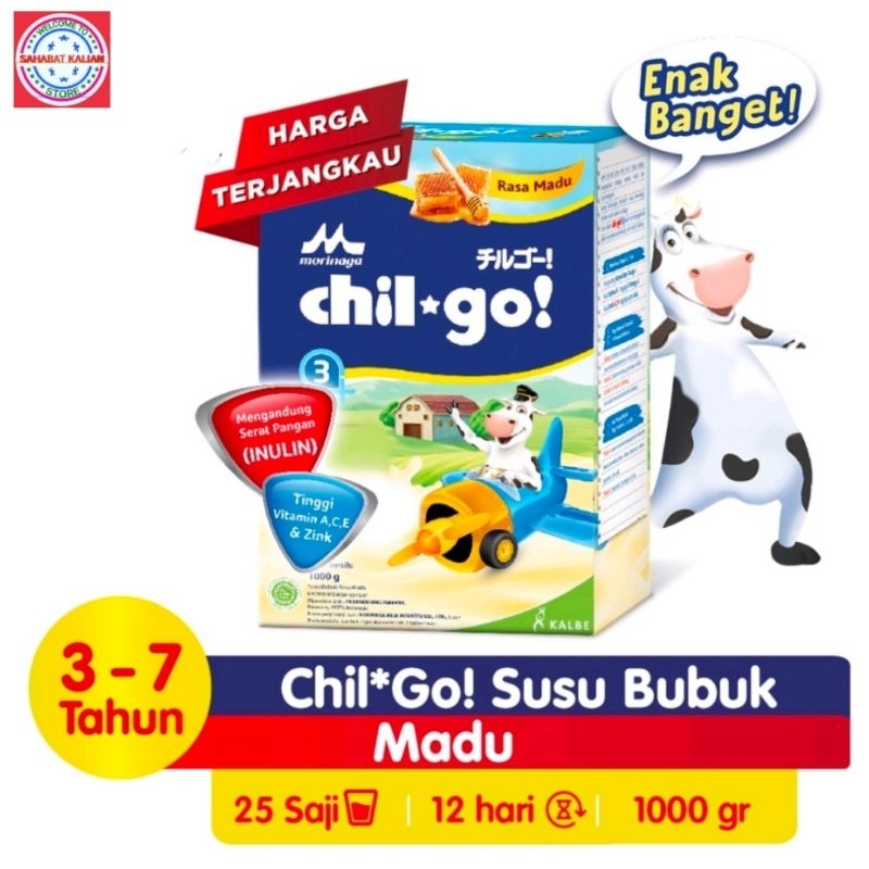 Chil Go Powder 1+ 1000gram Dan 3+ 1000gram