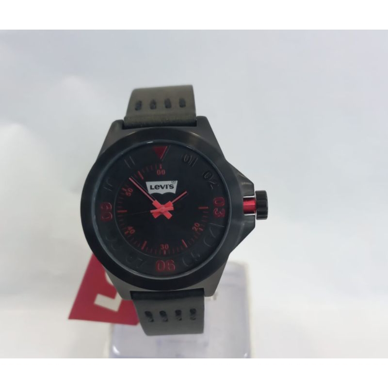 LEVI'S LTI0404 - JAM TANGAN PRIA LEVIS ORIGINAL kulit