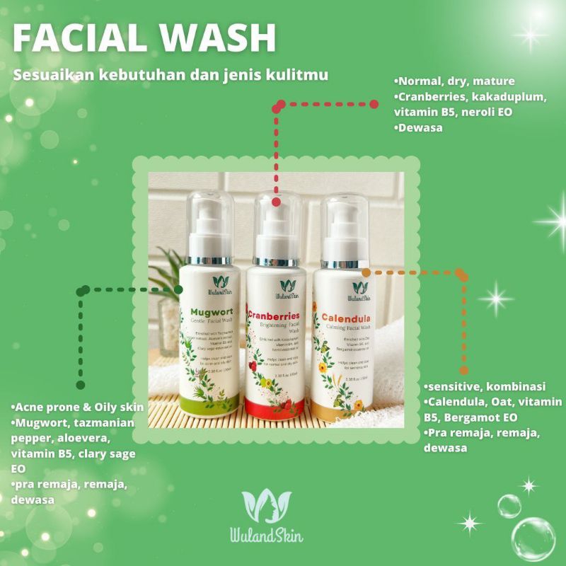 Facial wash wuland skincare