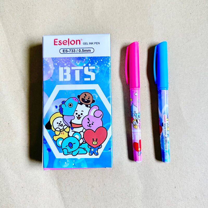 

Pulpen Gel Eselon BTS 0.5mm ES-733 isi 12 pcs