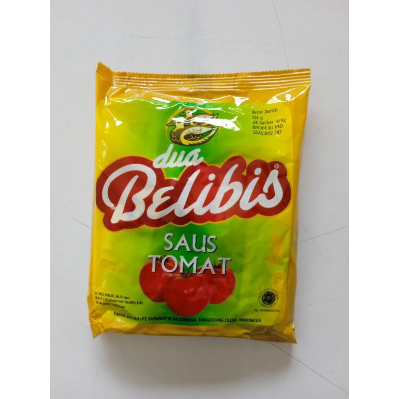 

DUA BELIBIS SAUS TOMAT SACHET 9GR