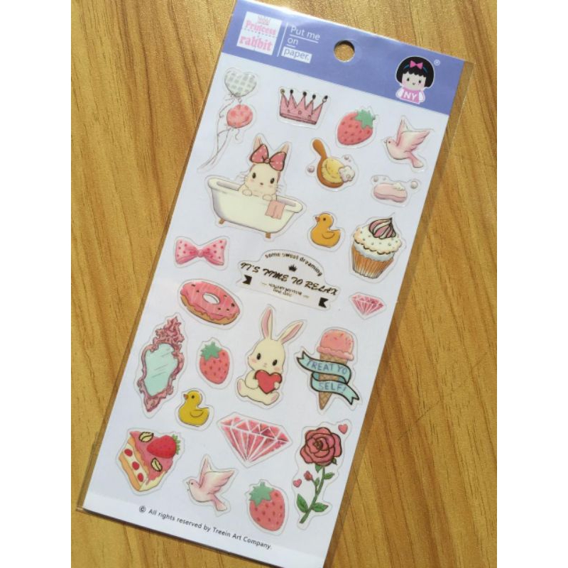 

pricess rabbit sticker