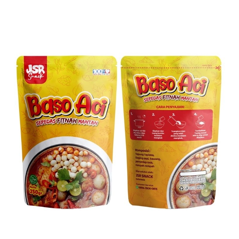 

BAKSO ACI EXTRA PEDAS BUMBU KOMPLIT SPESIAL