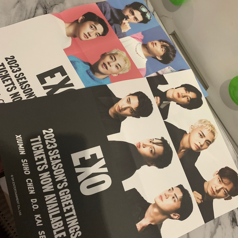 EXO SEASONS GREETING 2023 SHARING (BACA DESKRIPSI) kyungsoo suho kai xiumin