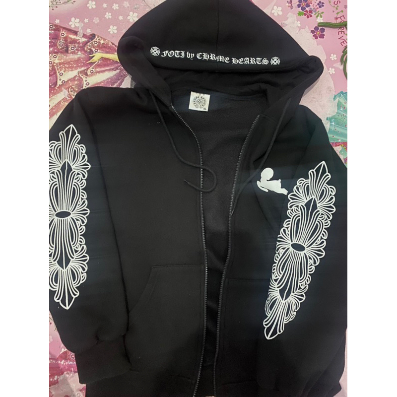 chrome hearts hoodie second
