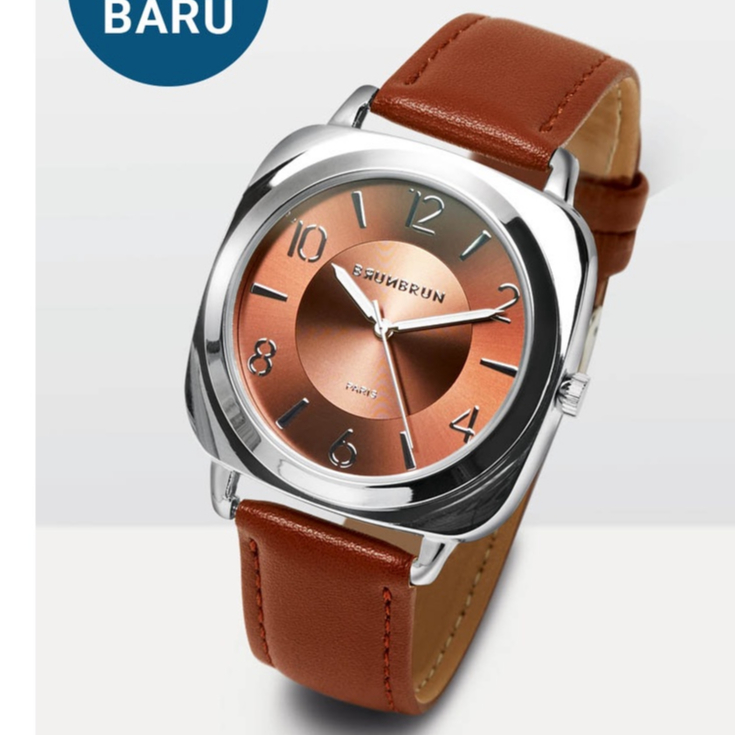 BRUNBRUN PARIS ORIGINAL JAM TANGAN WANITA ARDEN BROWN BJT130B7