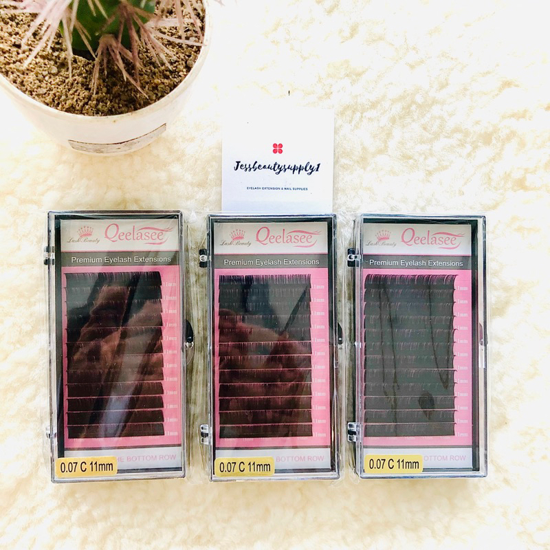 QEELASEE TIPE &quot;C&quot; LASH BEAUTY BULUMATA EYELASH EXTENSION SAMBUNG BULUMATA