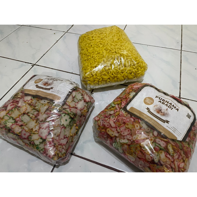 KERUPUK MENTAH 1,8 KG EKONOMIS/TERMURAH